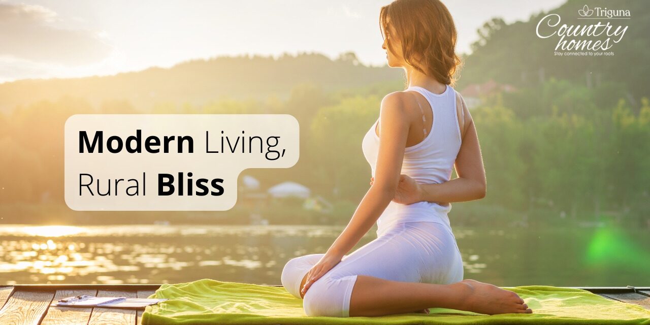 Triguna Country Homes:Modern Living , Rural Charm